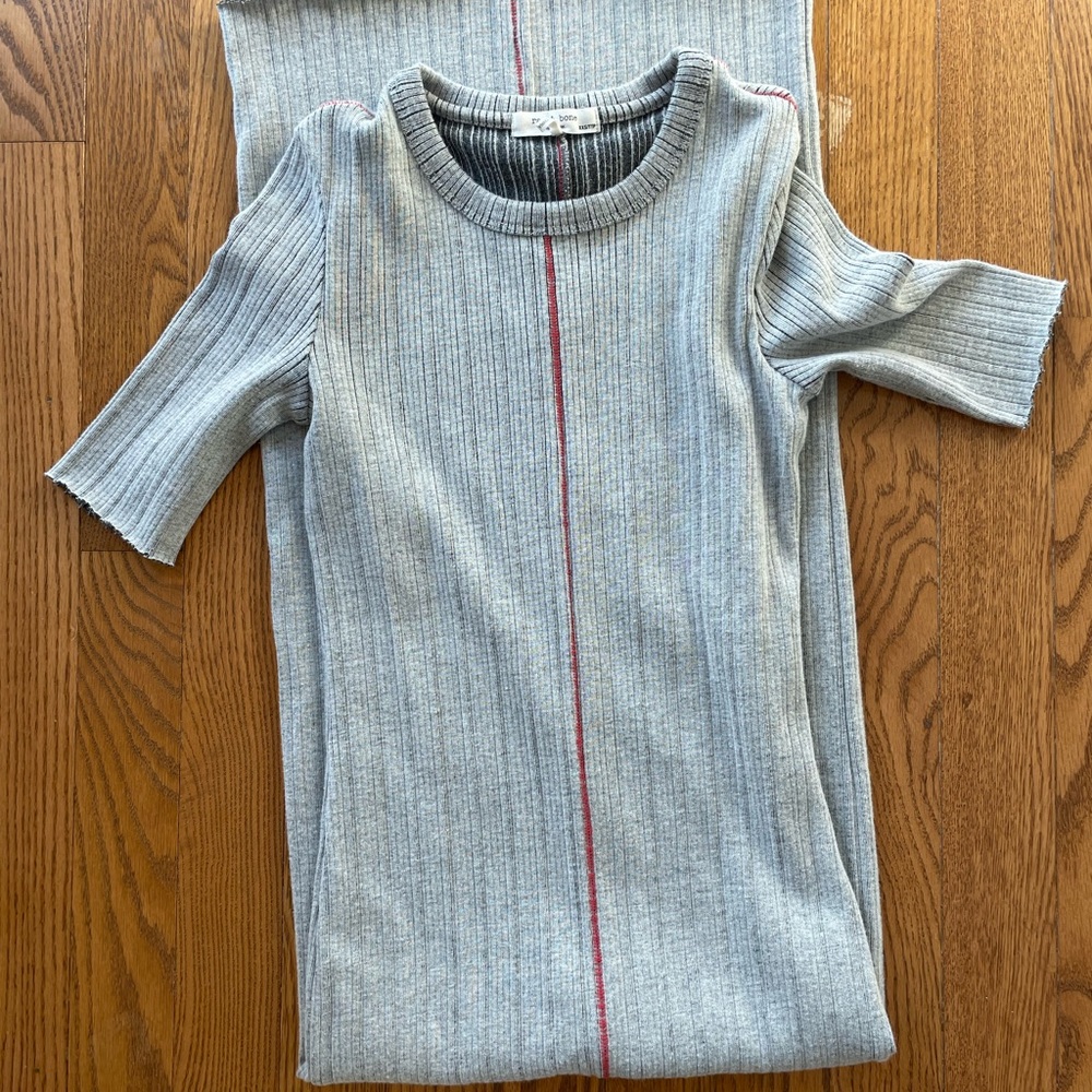 Rag and Bone Stretchy Midi Dress EUC